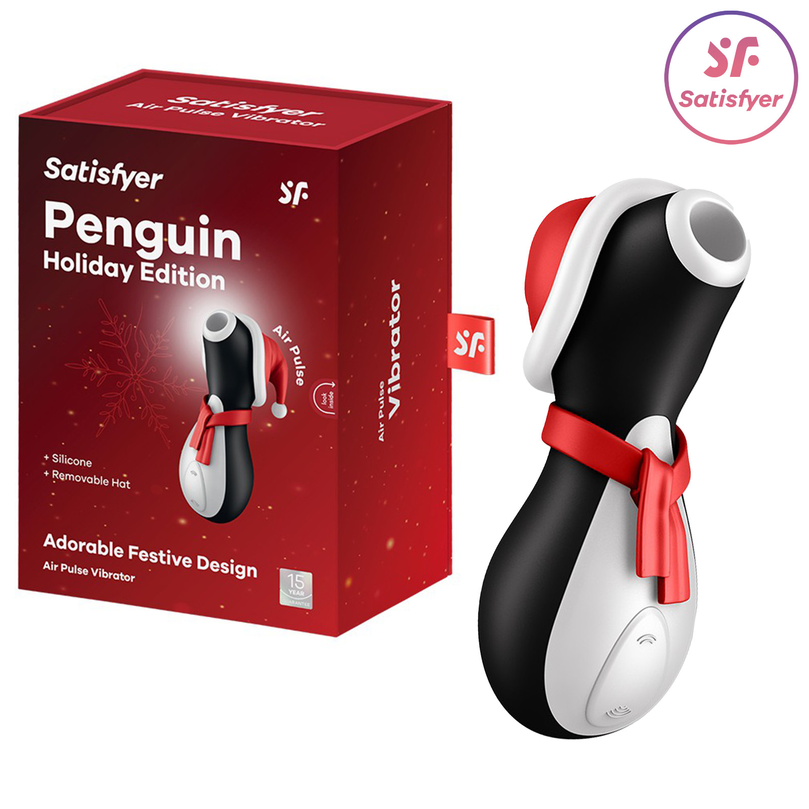 Satisfyer Penguin Holiday Edition Air Pulse Clitoral Suction Sex Toy Women