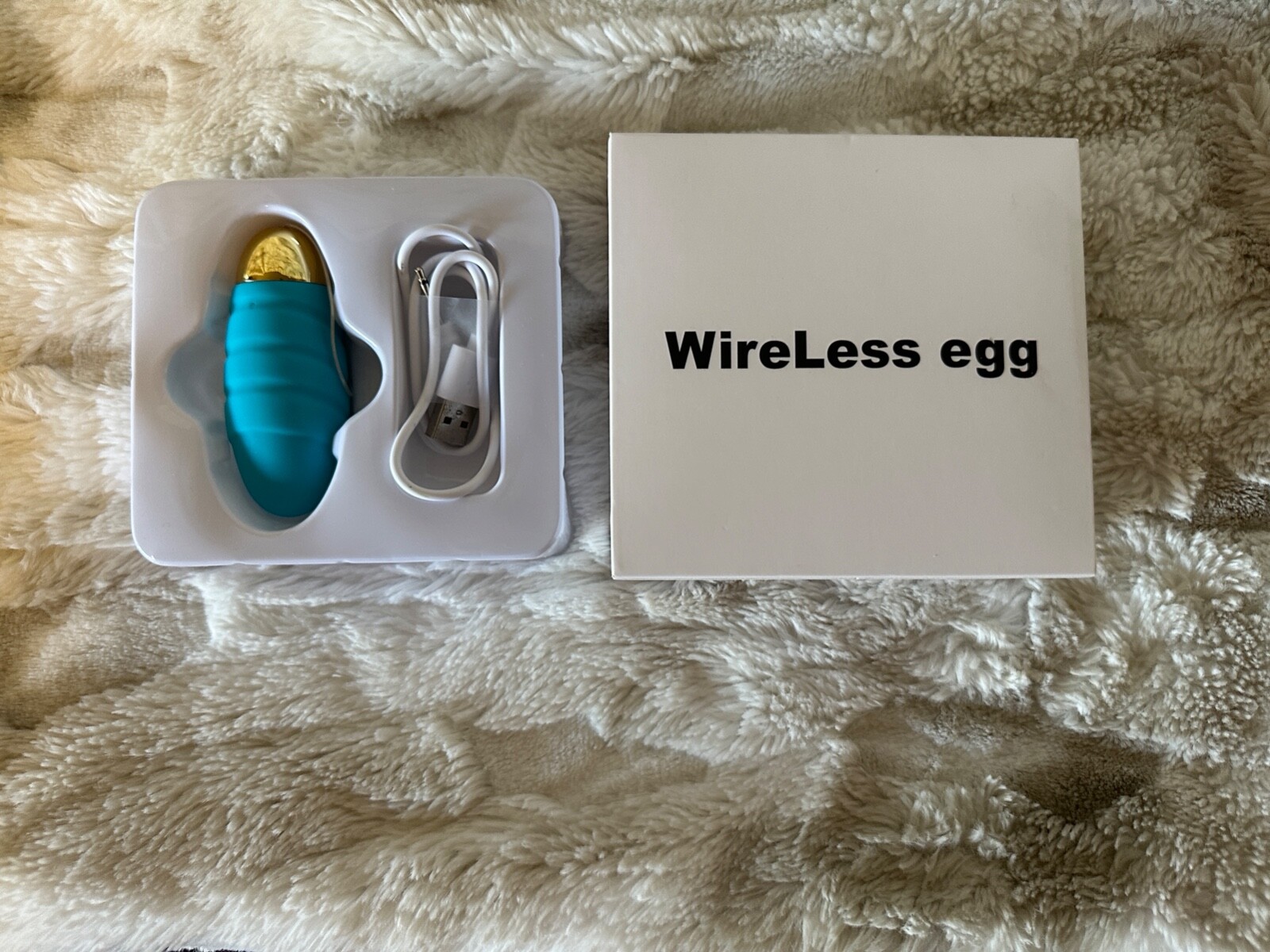 Women Wireless Egg Vibrator USB Charge Bluetooth Control (Open Box) Never Used