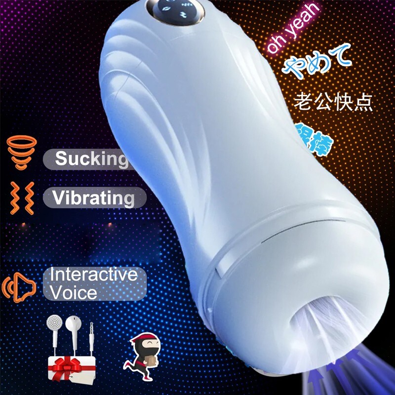 Automatic Male Mastubator Sucking Massager Pocket Pussy Penis Cock Sex Toys