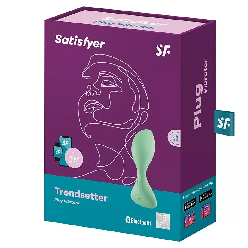 Satisfyer Trendsetter Anal Vibrator with App Control – Vibrating Butt Plug