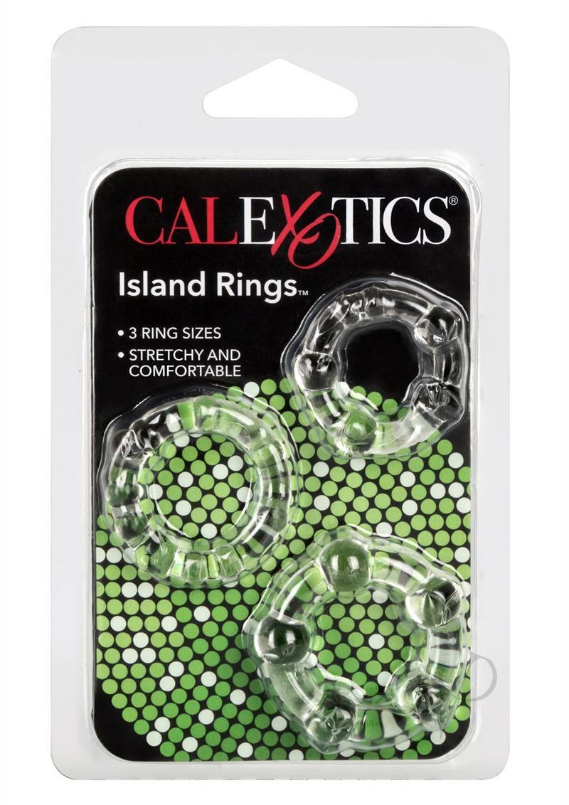 Cock Ring 3 Pack Soft Stretchy Silicone Stay Hard Penis Rings Last Longer ED