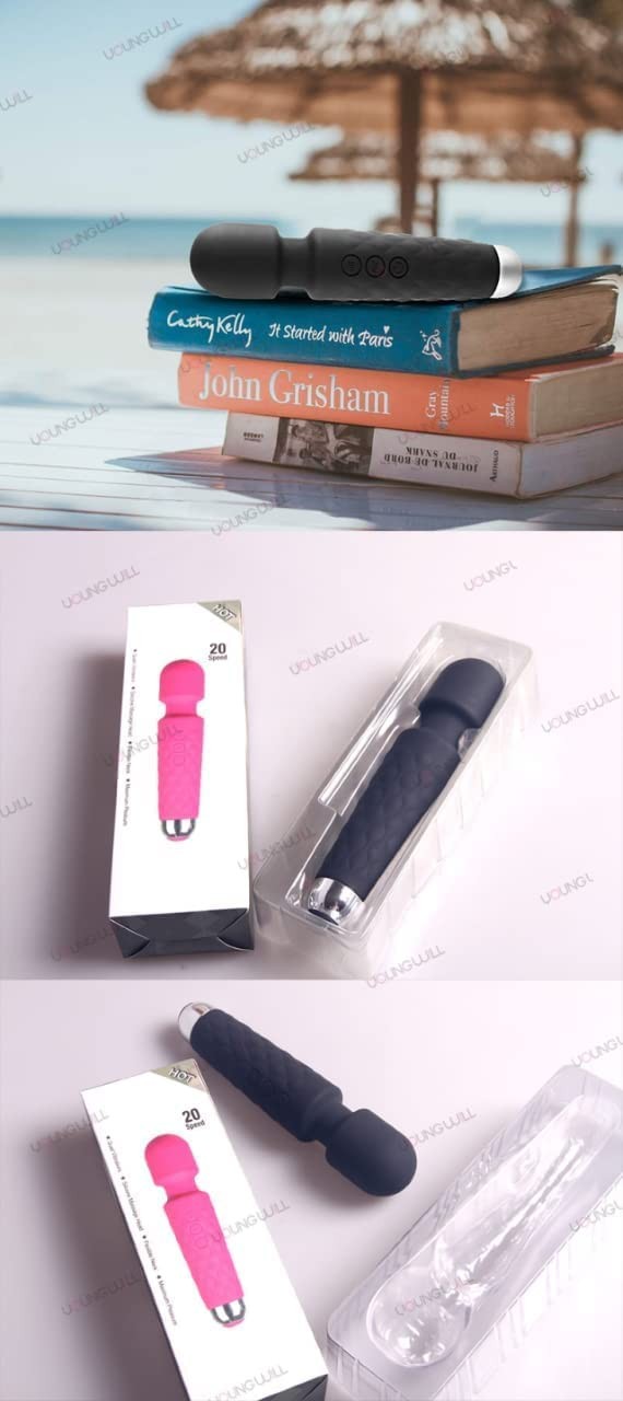 Vibe Personal Massager Vibrator Wand, Female Sex Toys Rose Red