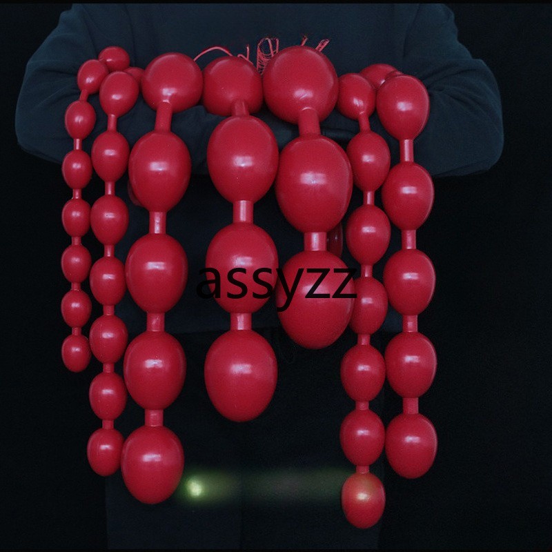 Silicone Bendable Flexible Large Anal Beads Butt Plug Anal Sex Toys for Couples