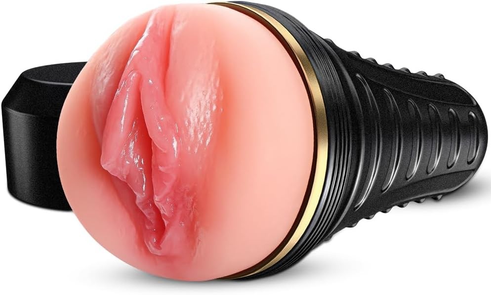Male Masturbator,Kingdemer Realistic Pocket Pussy Vagina Textured with 7.5in Dep