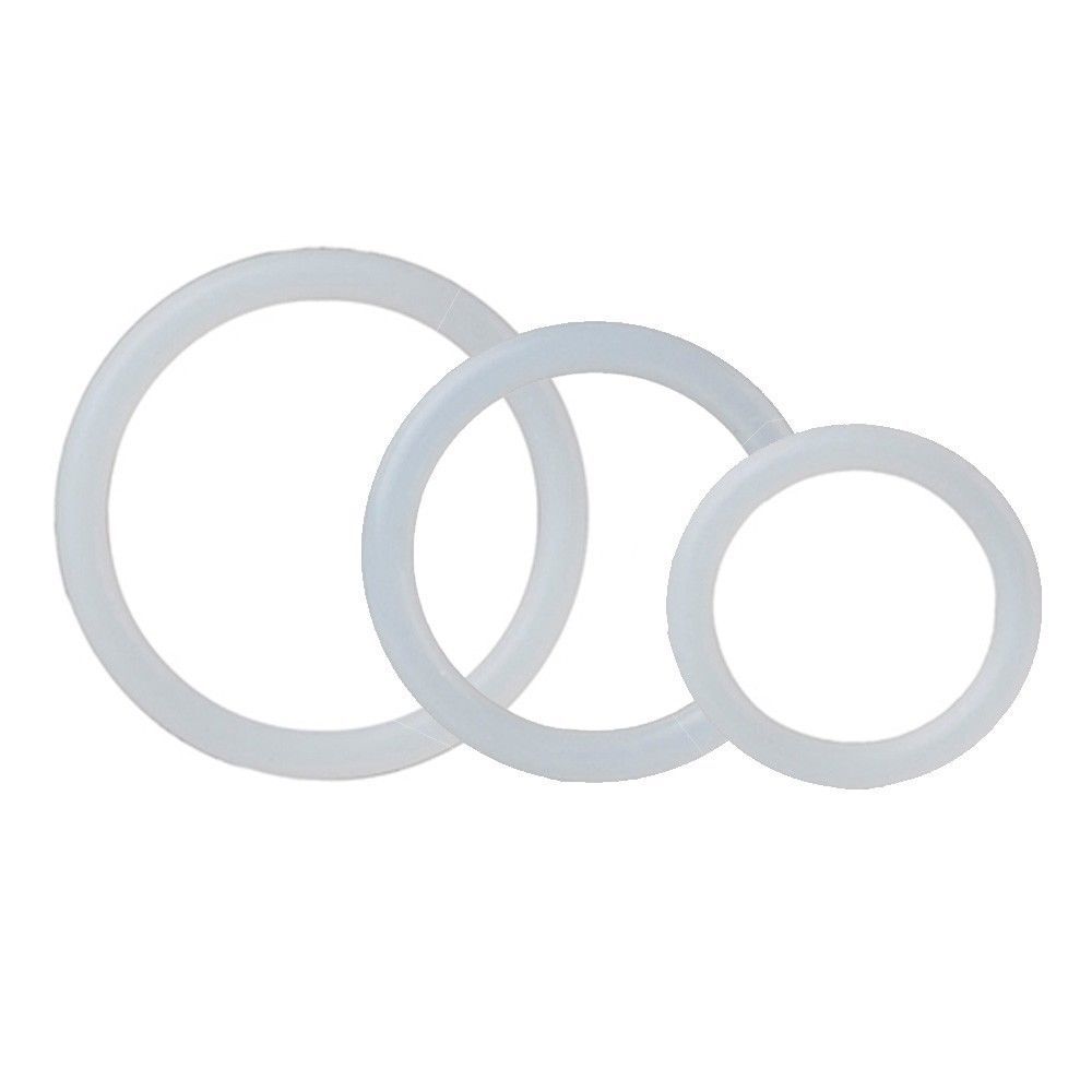 Silicone Support Cock Rings Clear – Prolong Male Penis Erection Delay Enhancer
