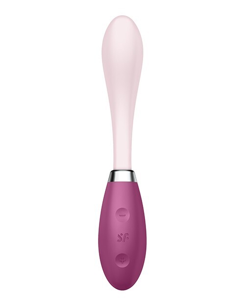 SATISFYER G SPOT FLEX 3 RECHARGEABLE BENDABLE VIBRATOR W/ TWO POWERFUL MOTORS