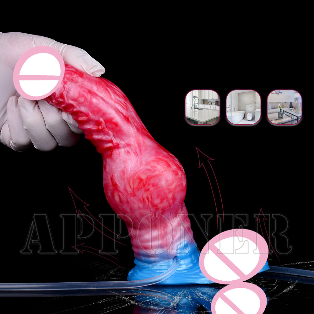 Dildos Ejaculating Anal Plug Dildo Inflatable Peni Butt Trainer Beginner Sex Toy