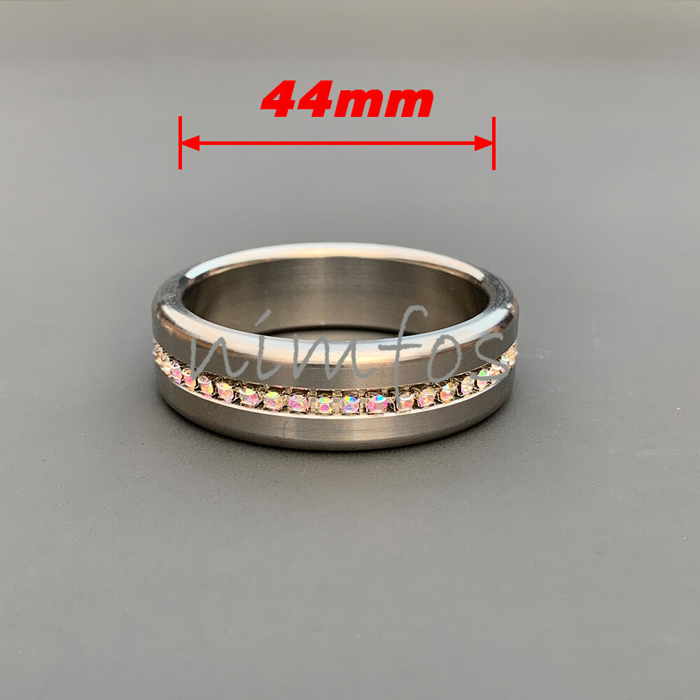 Penis Ring Male Stainless Steel Cock Ring Delay Ejaculation Sex Toys
