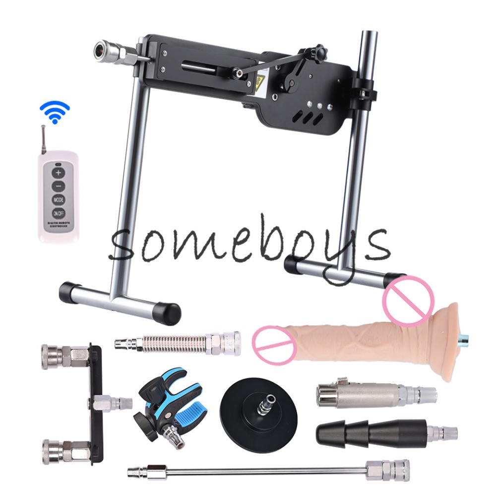 Quite Sex Machine Wireless Mute Masturbation Machine Vac-U-Lock Dildo for Women