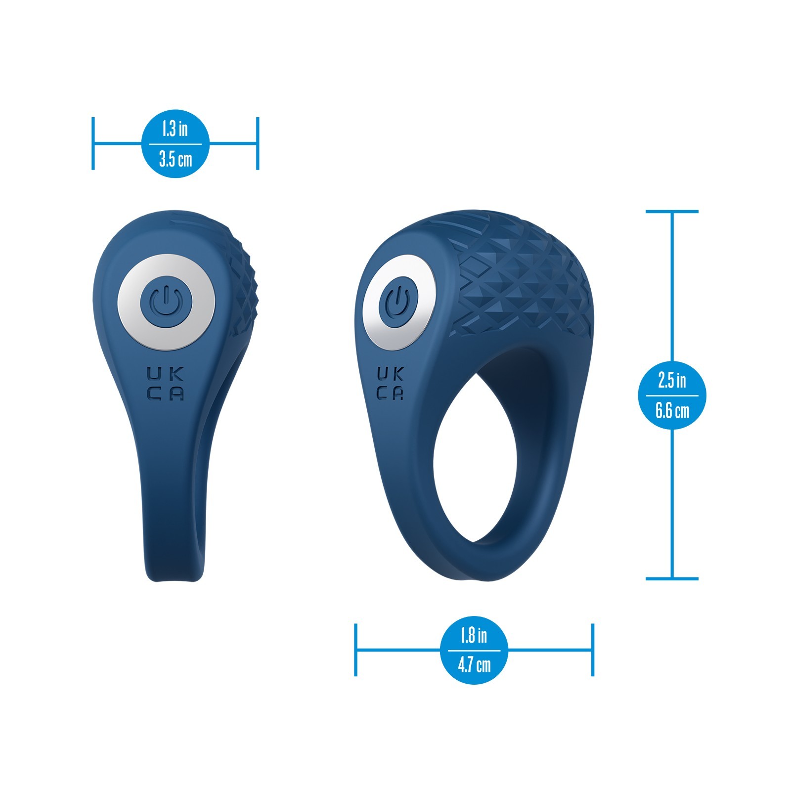 Blush Performance Plus Flex Pro Vibrating Cock Ring Adult Sex Toy