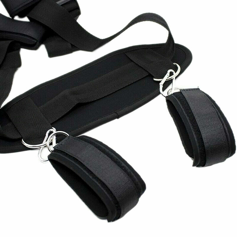 Women Restraint System Strap Hand Ankle Cuffs Strap Toy Couples BDSM Bondage Kit