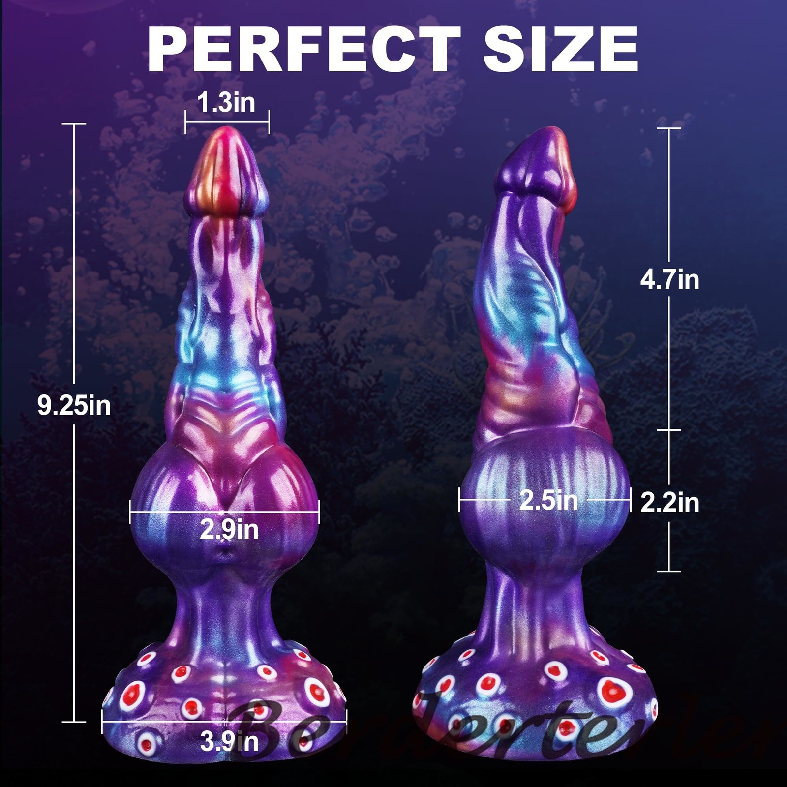 New Dildo Monster Penis Big Knot Silicone Anal Plug Vaginal Butt Plug