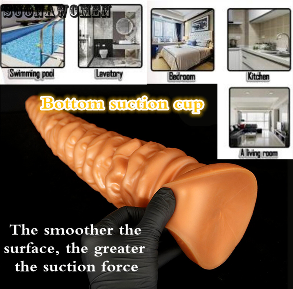 Super Huge 10.5cm Soft Silicone Deeldo Adults Sex Toys Anal Plug Vaginal Dilator