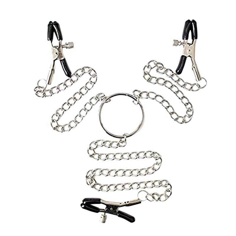Breast Nipple Clamps Clit Clip SM Bondage Adult Sex-toys for Men Women Bondage