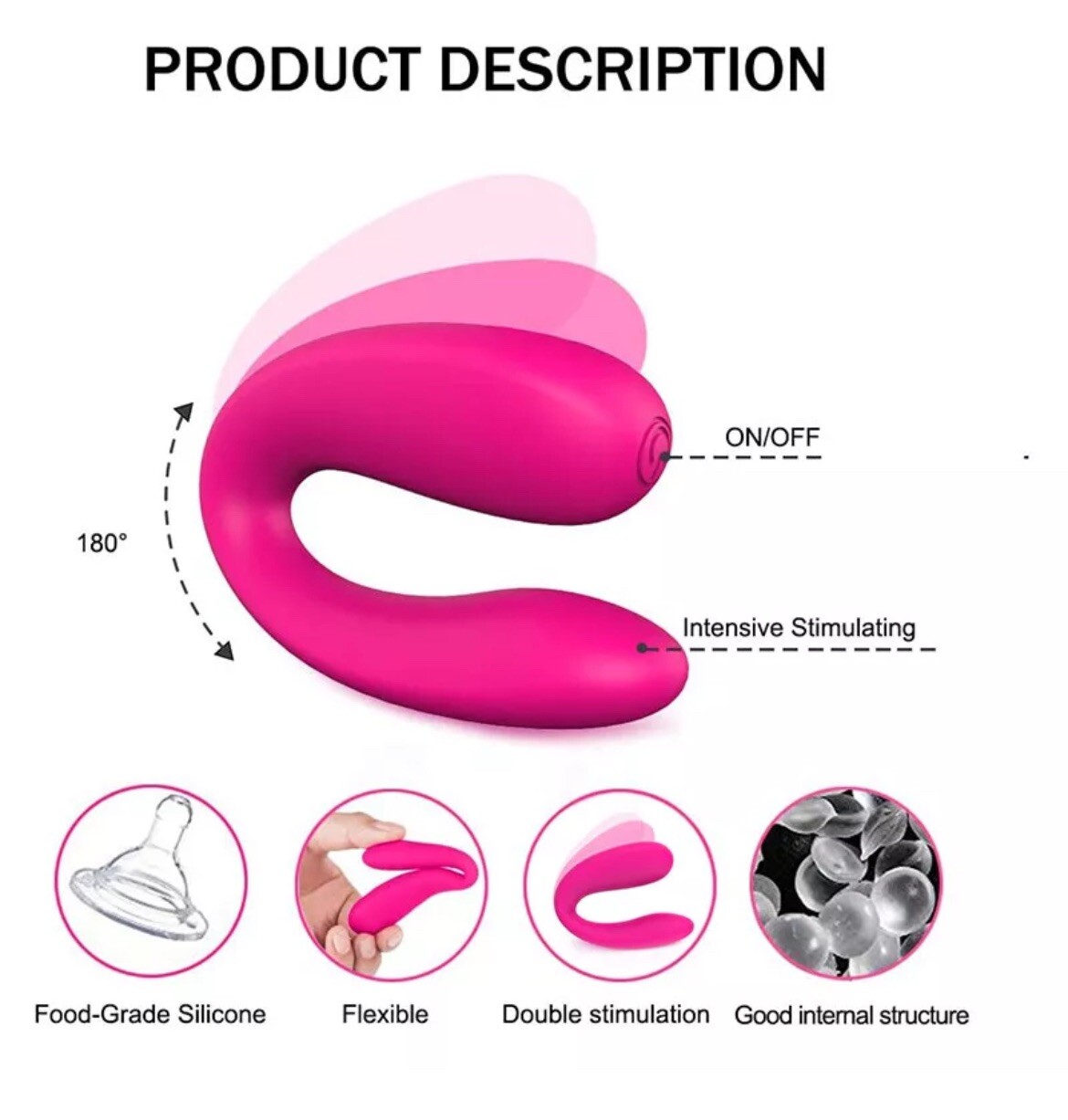 Vibrator-Bullet-G-Spot-Dildo-Clit-Massager-Sex-Toys-for-Women-Couple US SHIP🩲