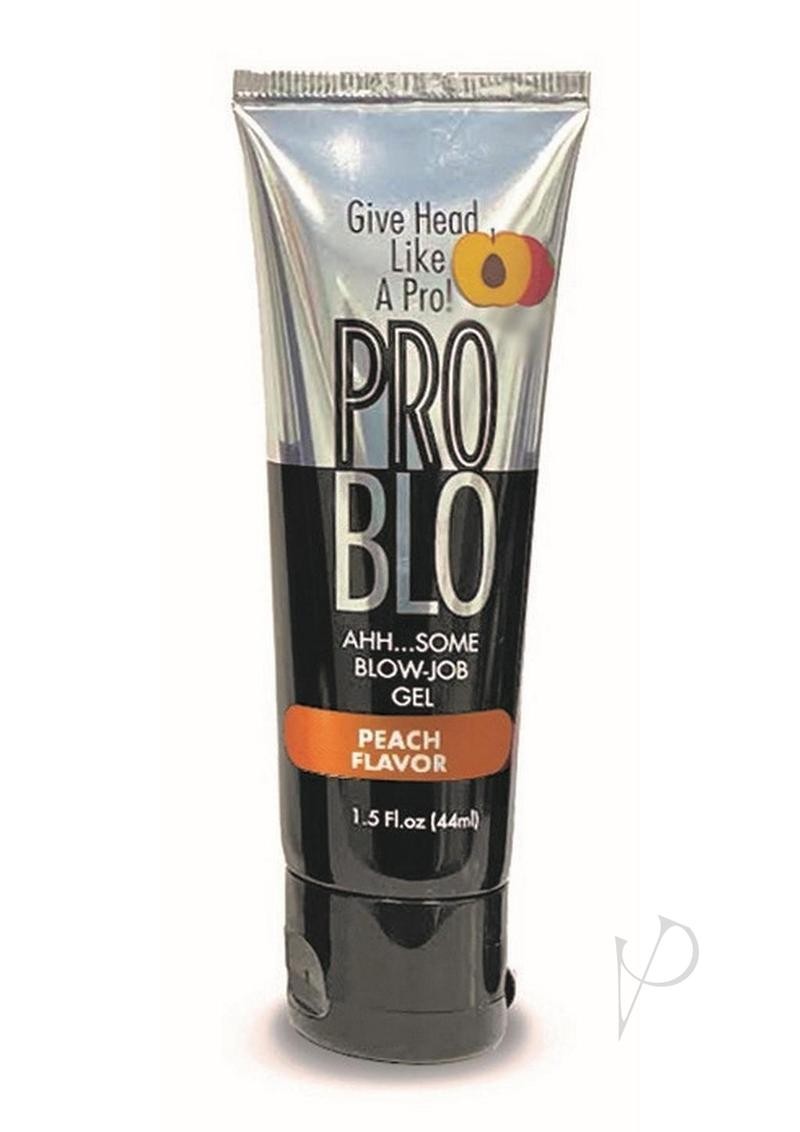 ProBlo Oral Pleasure Flavored Gel 1.5oz – Peach
