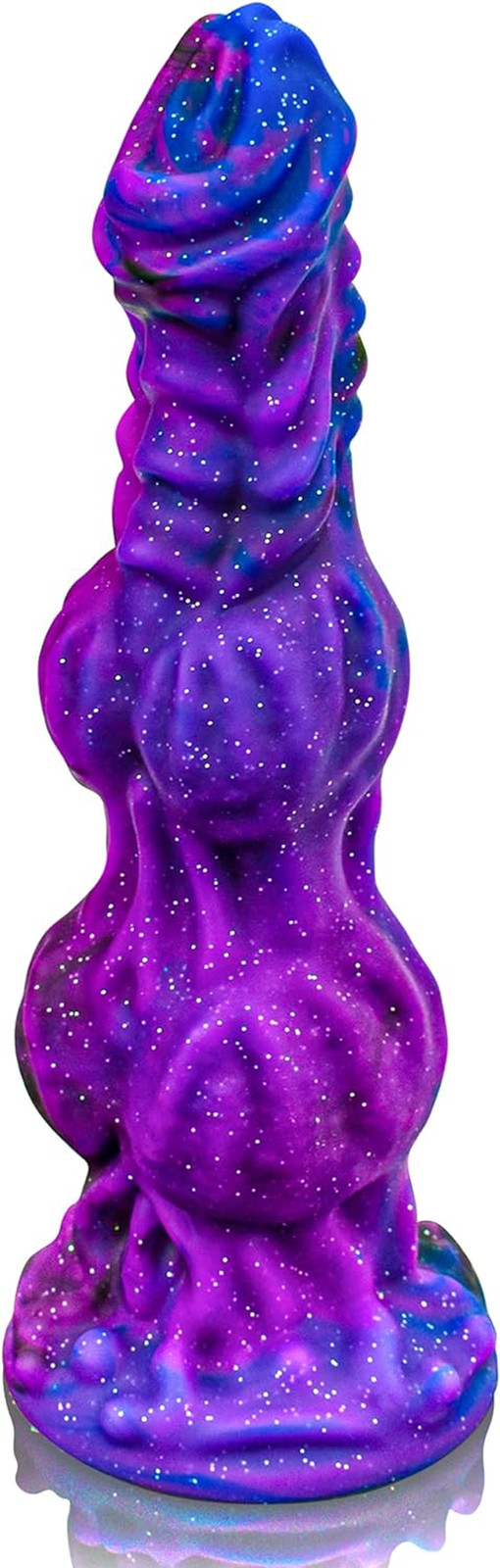 9.6″ Monster Dildo Fantasy Dildo with 2 Big Knots, Huge Dildo Thick Anal Dildo
