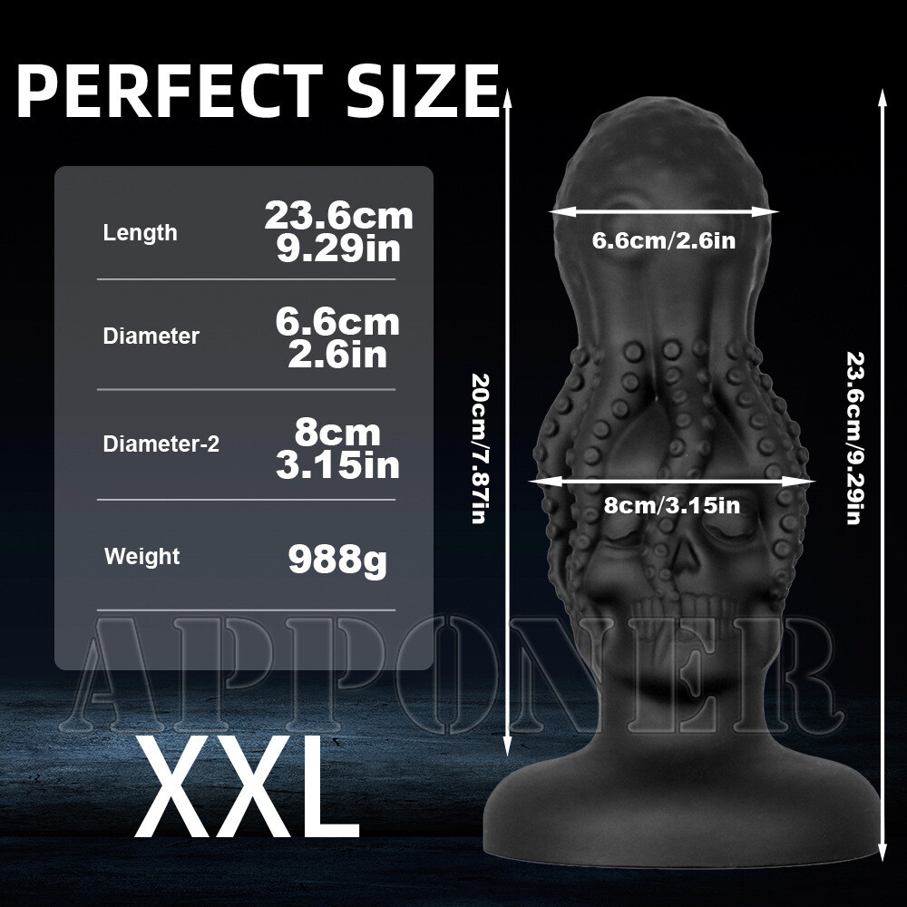 2025 Black Anal for deeldo Butt Plugs Liquid silicone Anal Dildo Adult Sex Toy