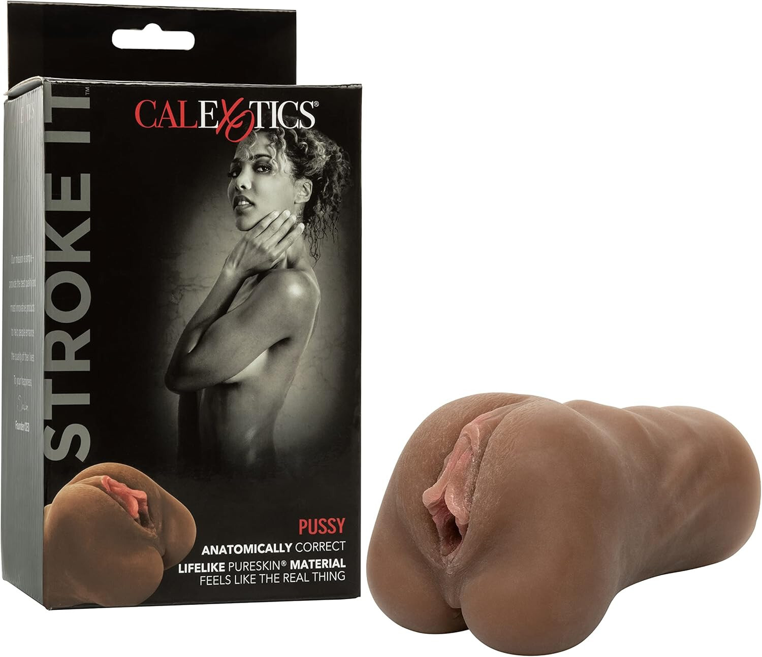 Stroke It Pussy Brown – Realistic Male Masturbator Stroker