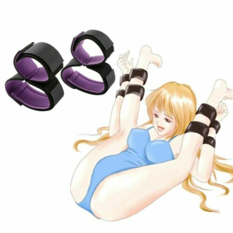 Bondage Fetish Handcuff Leg Spreader Bar Wrist Ankle Cuffs Restraints Slave BDSM
