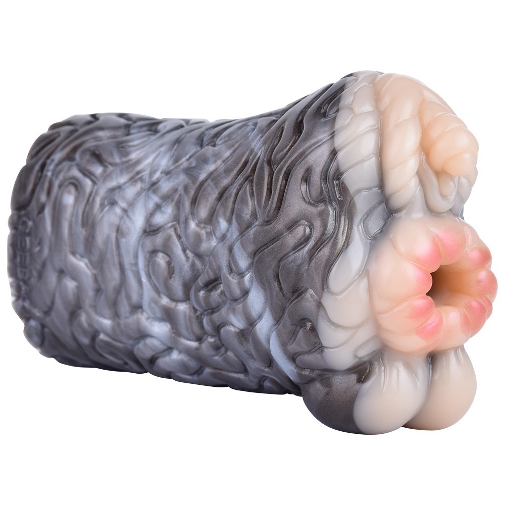 Fantasy Masturbator Cup Dual Channel Sex Toy Male Penis Strokers Fantasy Monster