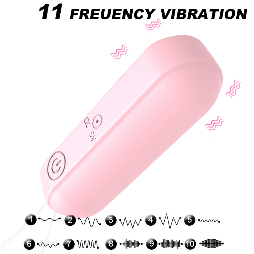 Waterproof Vibrating Egg Vaginal Massage Dildo Clit Sex Toy Women Kegel Exercise