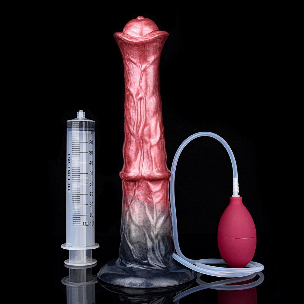 Realistic Ejaculate Dildo Fisting Silicone Anal Butt Plug Penis G-spot Sex Toys