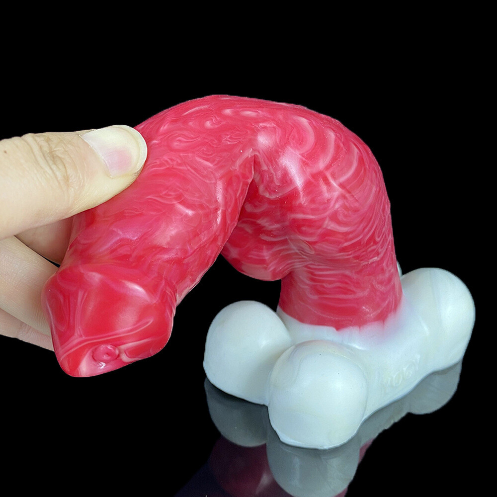 Beginner 6.9″ Realistic Knot Penis Dildo Dong Women Masturbator G-spot Sex Toy