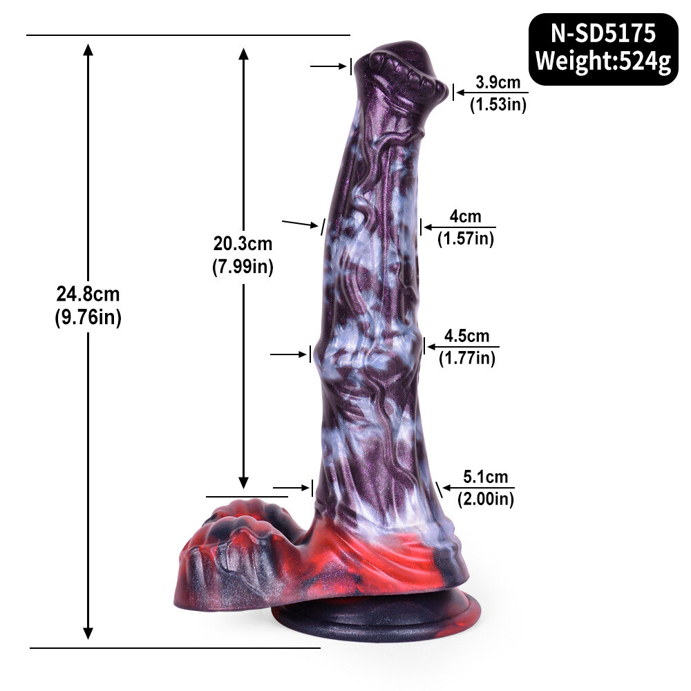 10 Size Monster Dildo Suction Cup Anal Plug Sex Toy Anal Penis Prostate Massager