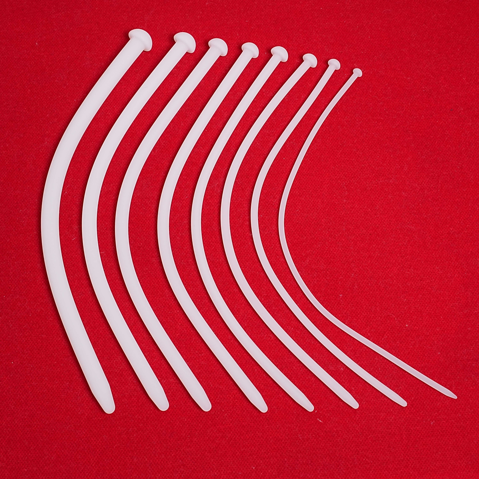 Men Silicone Urethral Plug Urethra Stretcher Sounding Dilator Enhance Stretching