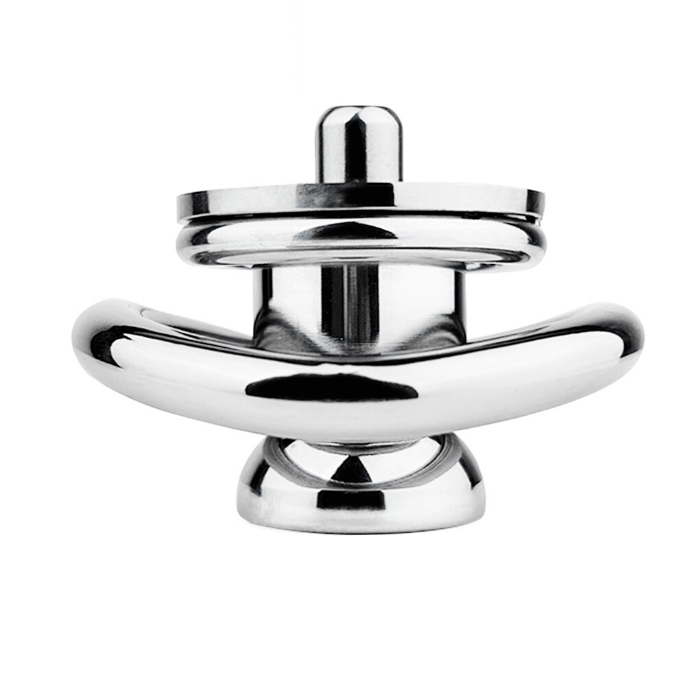 Hardcore Sissy Inverted Male Chastity Cage Key Lock Stainless Steel Device US