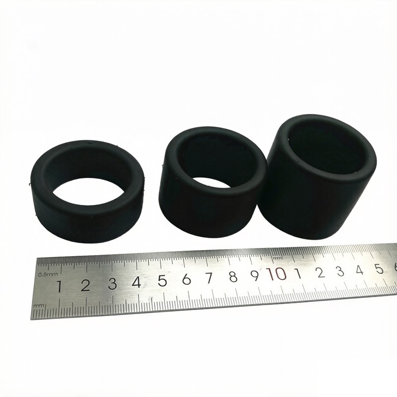 Flat Silicone Triple Cock Ring 3 Count Stay Hard Penis Enhancer Sex Toy for Men