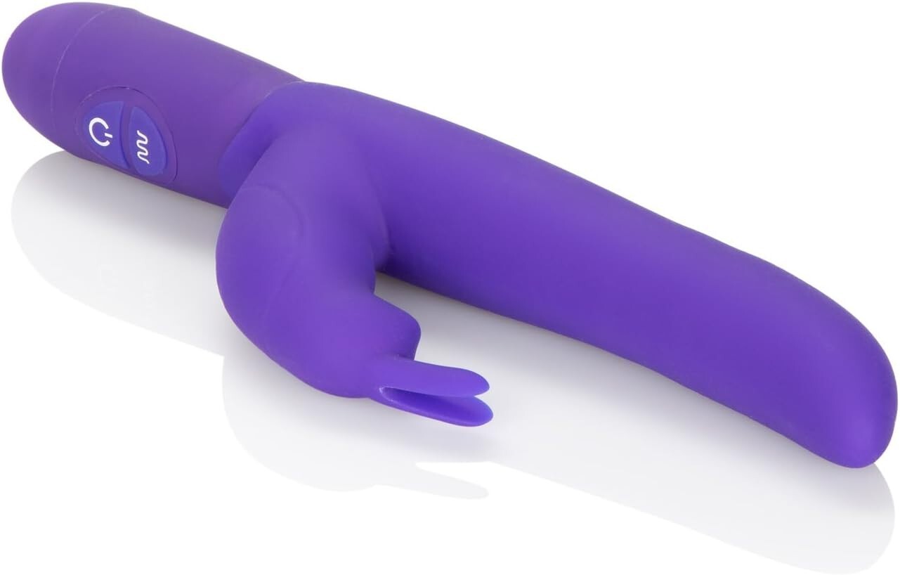 Calexotics Bounding Bunny Silicone Clitoral G-Spot Vibrator