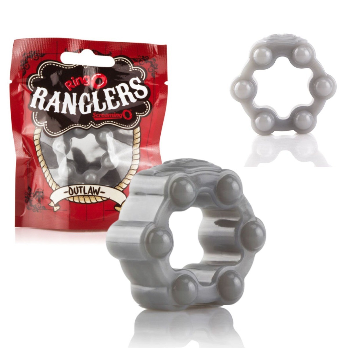 Screaming O RingO Rangler Outlaw Penis Erection Enhancer Prolonging Cock Ring