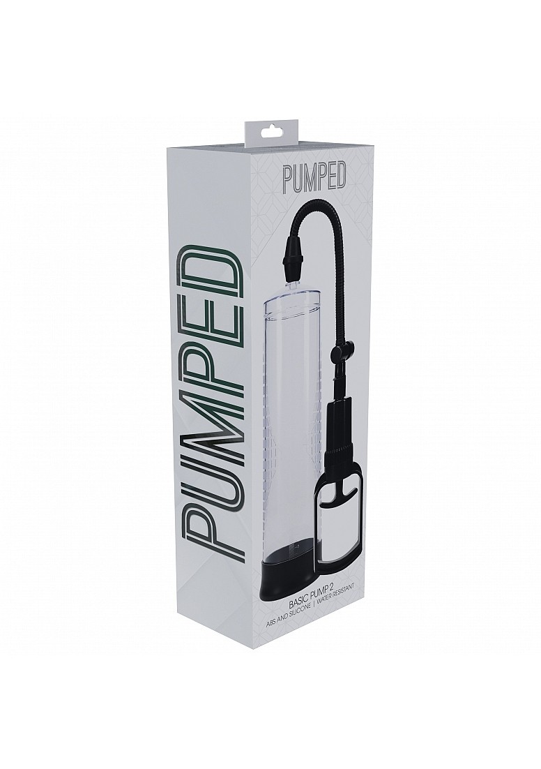 Shots America Pumped Water Resistant Basic Pump 2 Transparent, New