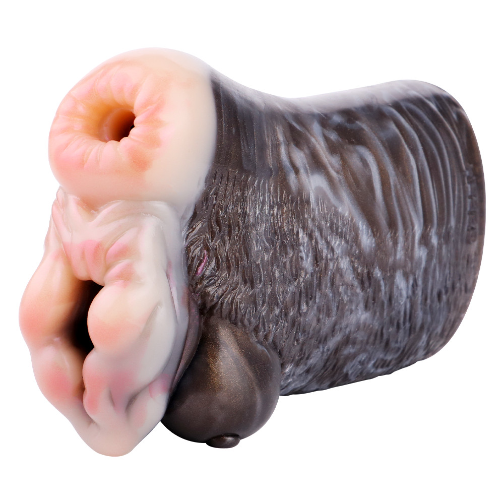 Fantasy Masturbator Cup Dual Channel Sex Toy Male Penis Strokers Fantasy Monster