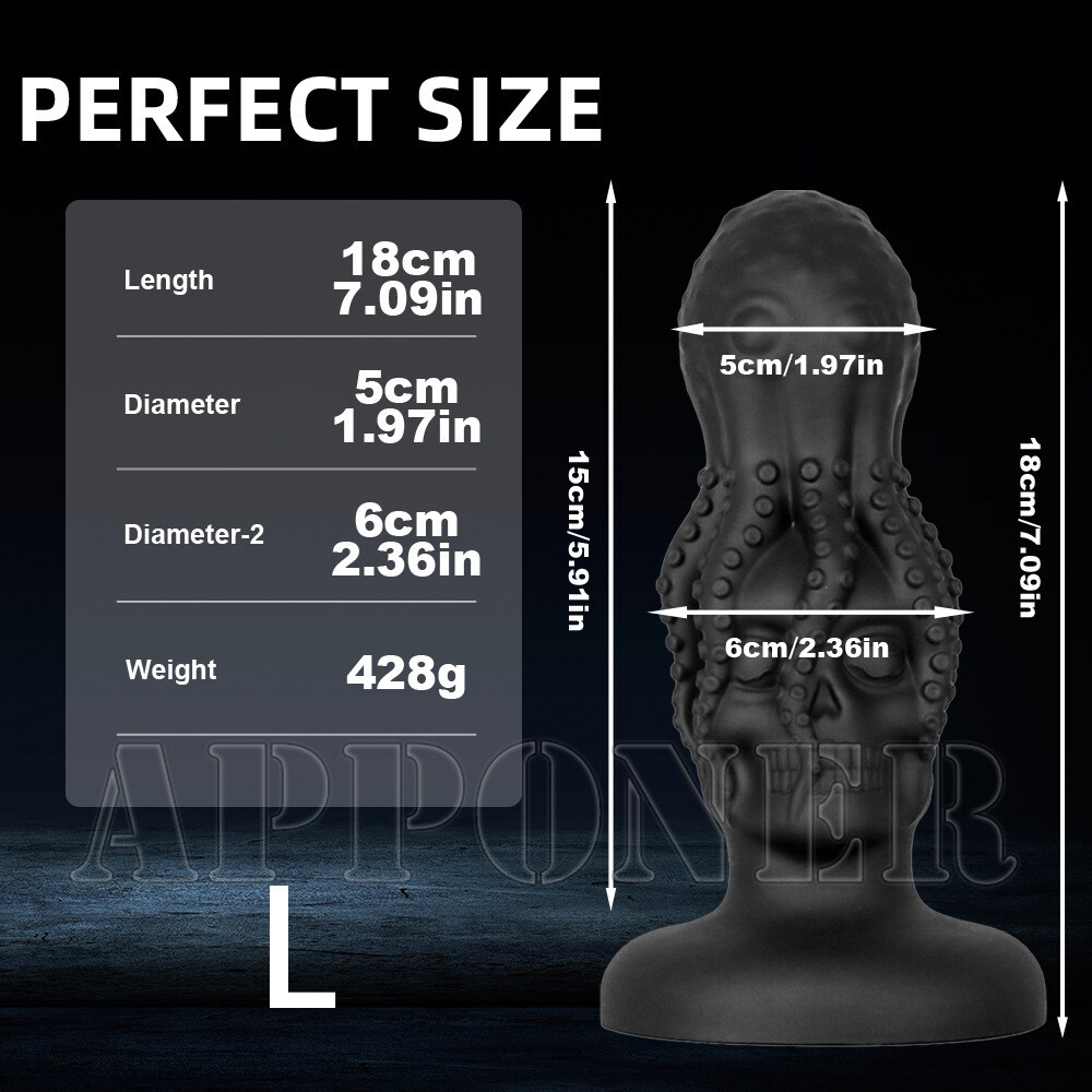 2025 Black Anal for deeldo Butt Plugs Liquid silicone Anal Dildo Adult Sex Toy