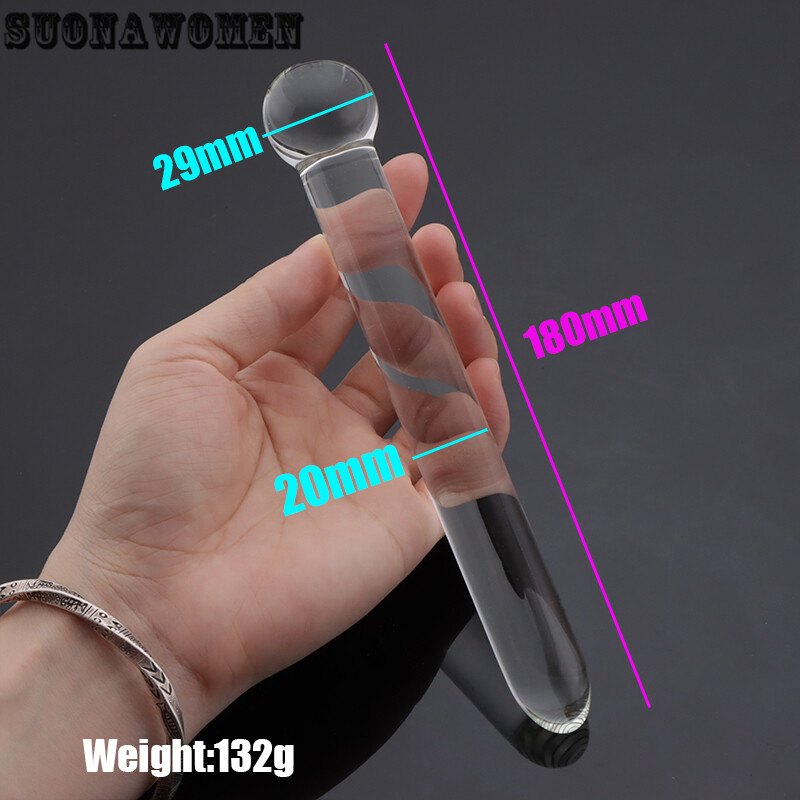 10 Size Stimulator Expander Dilation Massage Glass Penis Plug Fetish Sex Toy