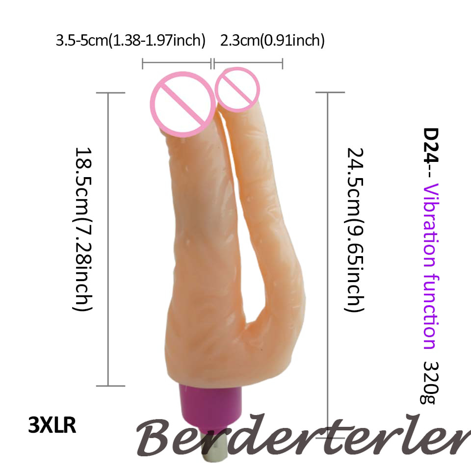 Sex Machine Attachment 3XLR Attachment Dildo Sucker Sex Love Machine Accessories