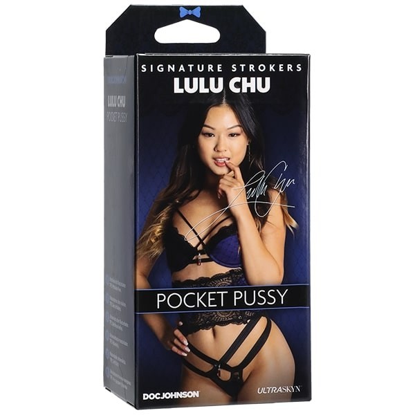Doc Johnson Signature Strokers Lulu Chu Vanilla Light Skin Pussy, New