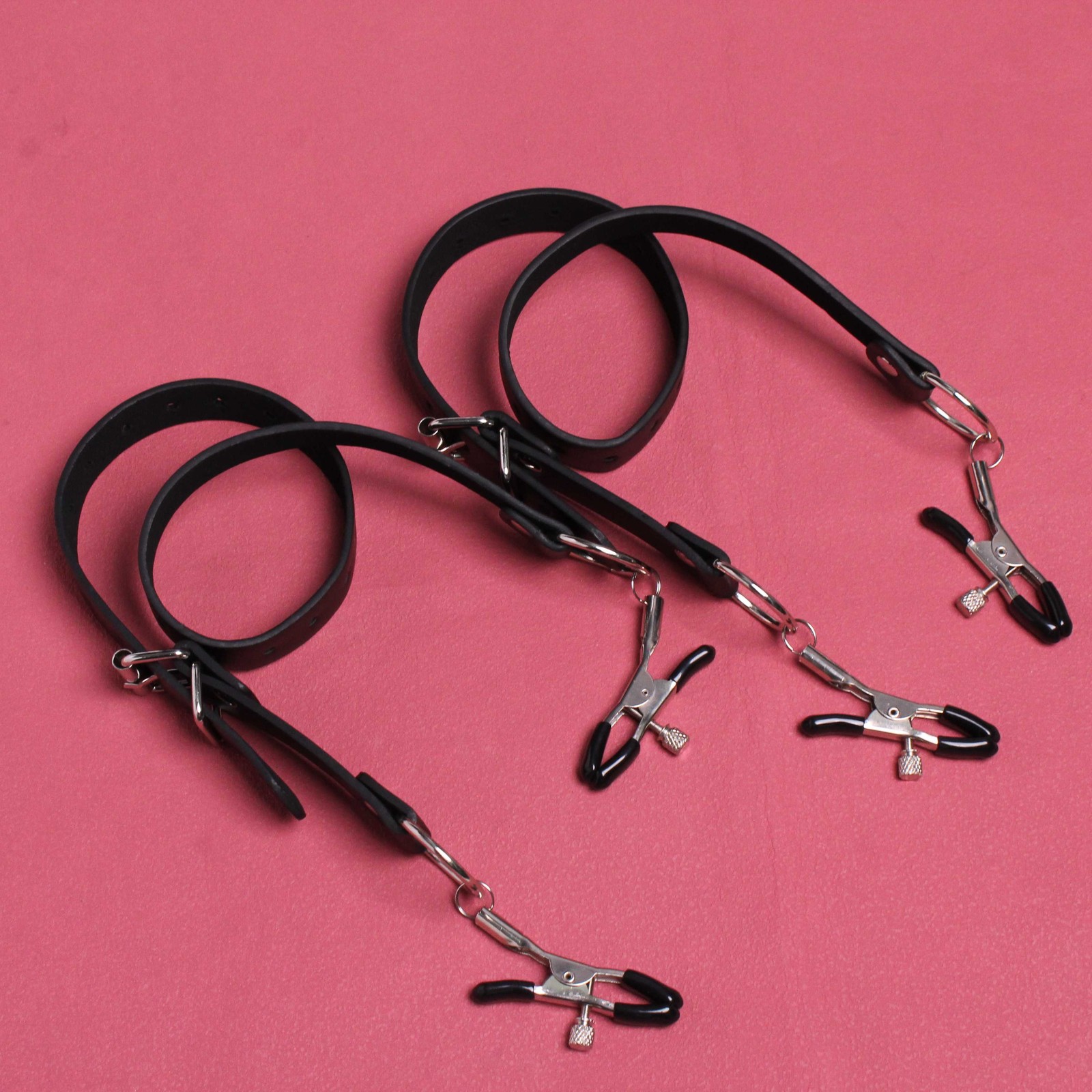 Female Thigh Straps Clitoral Clamps BDSM Bondage Slave Fetish Games Couples Aids