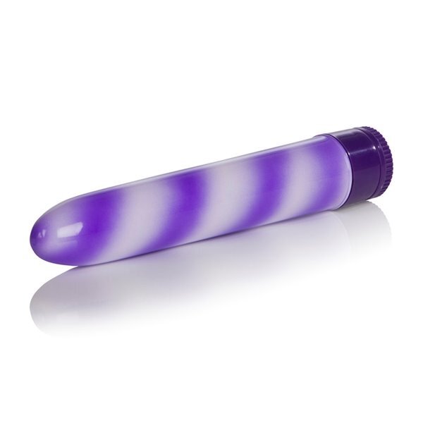 Waterproof Candy Cane Female Traditional Vibrator G-spot Anal Clit Vibe Plug