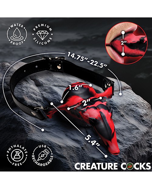 XR, LLC Red Wearable Accessory, Adjustable Strap, USB Rechargeable