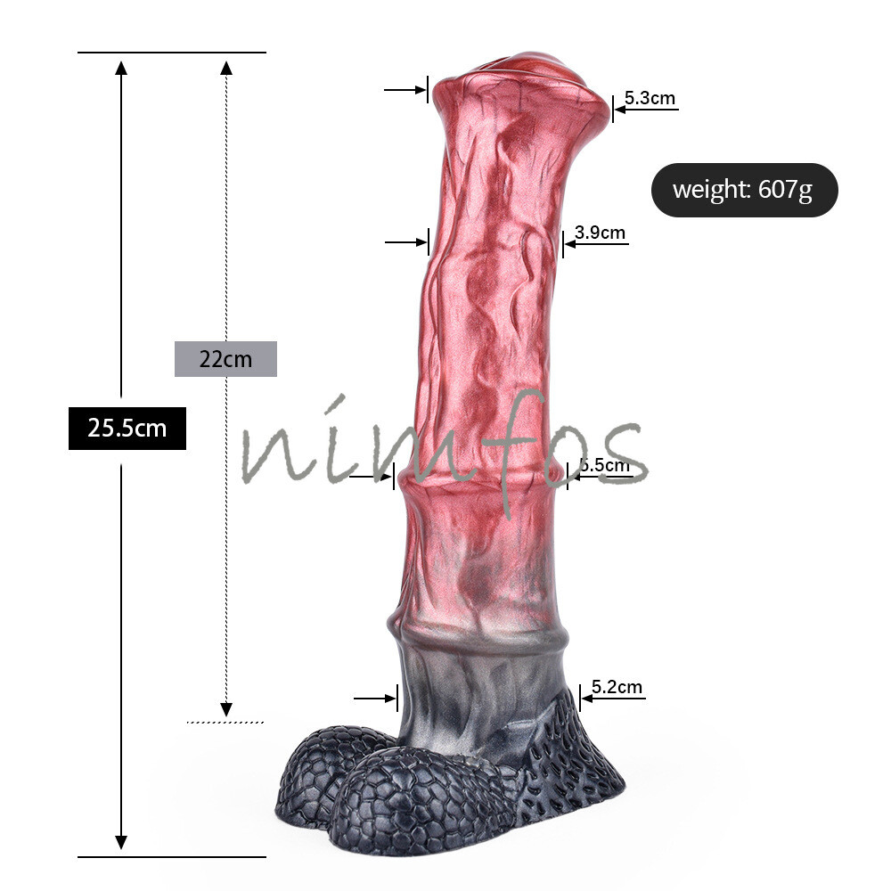 HUGE STRONG Silicone Realistic Dildo Skin Feeling Penis Dick Suction Sex Toy
