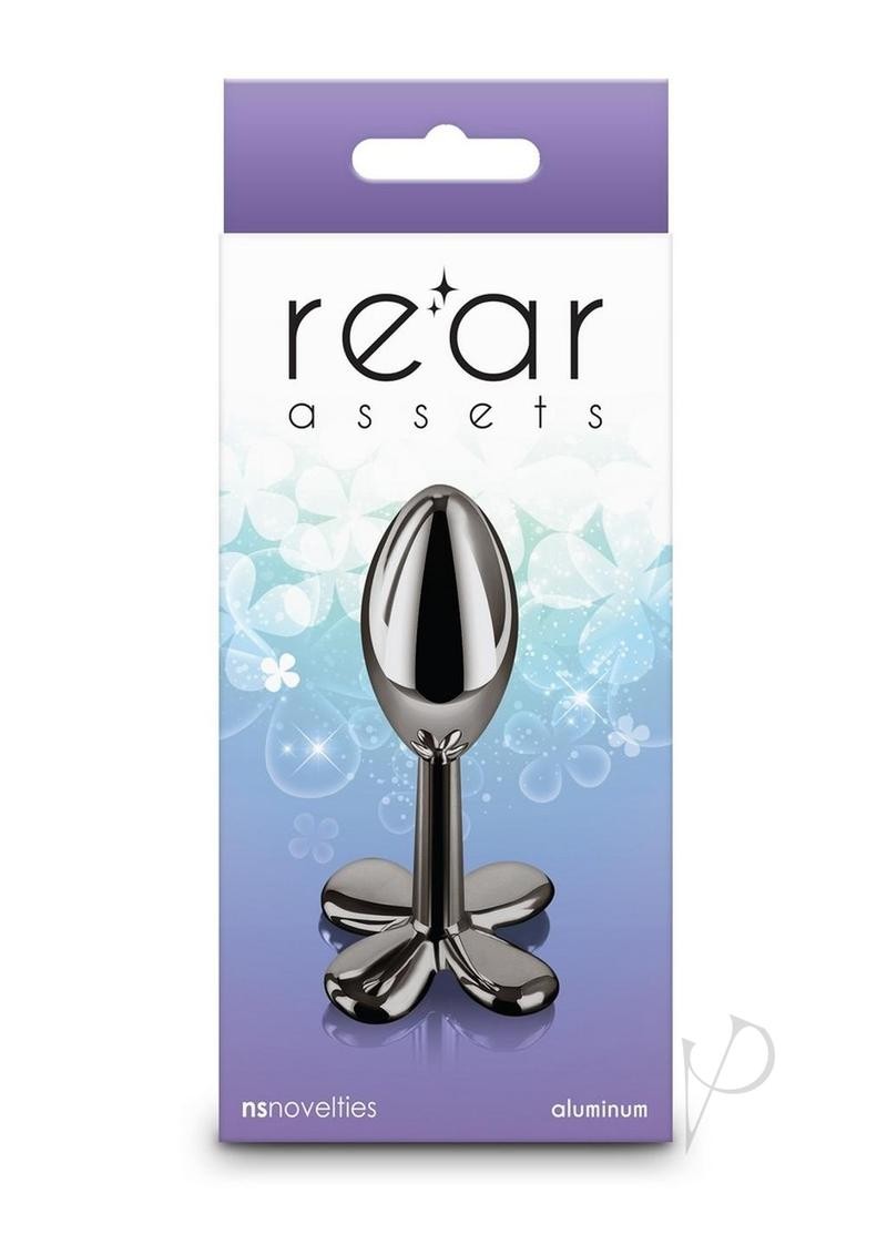 Rear Assets Clover Aluminum Anal Plug – Smoke