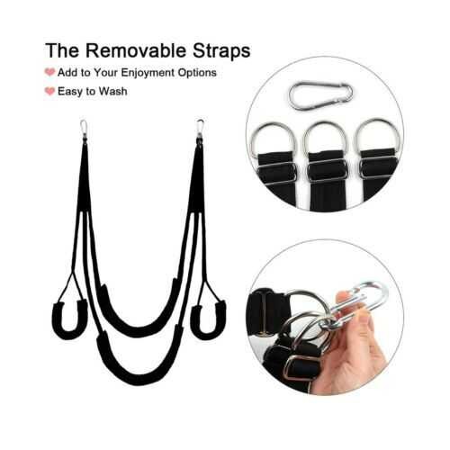 Sex Toys Love Hanging Sex Swing Swivel Triangle Set Bondage Restraint for Couple