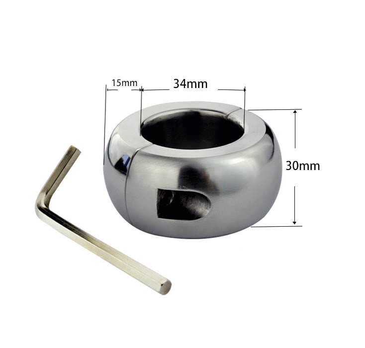 Metal Male Ball Stretcher Weight Heavy Scrotum Pendant Enhancer Sex Toys for Men