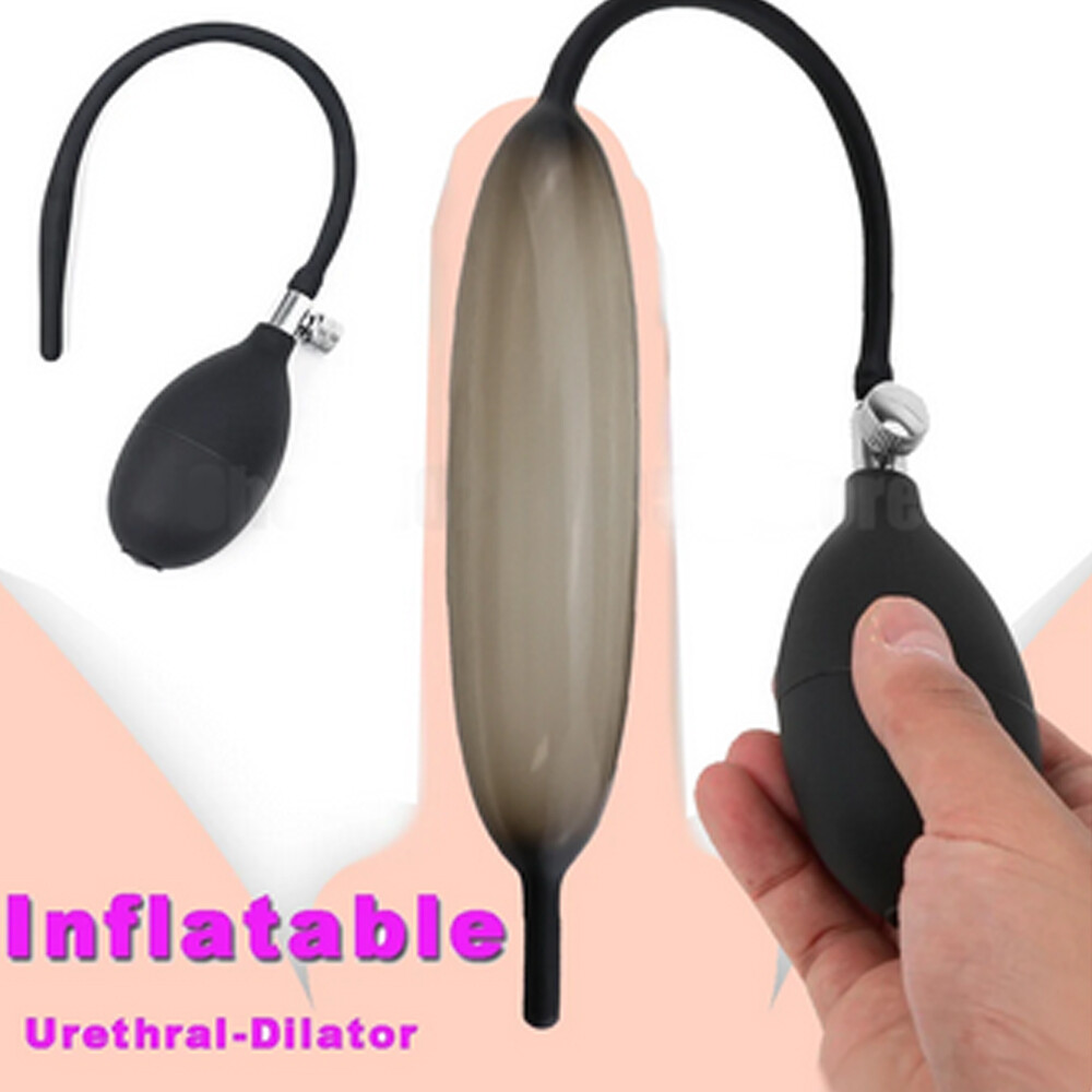 Inflatable Penis Plug Sounding Sex Toys Male Adjustable Sounds Sounds Enhancer