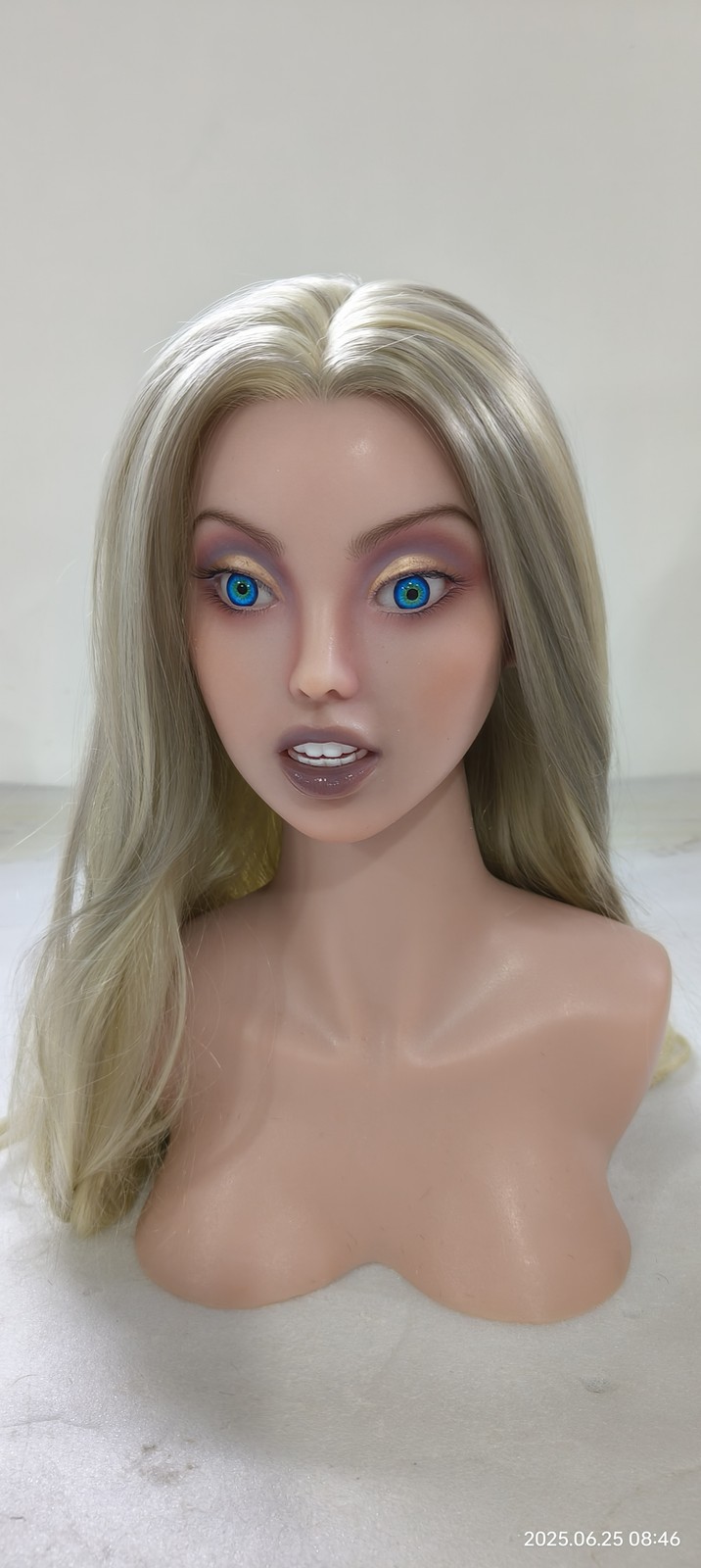 Realistic Sex Doll Head Real Oral Sex Mobile Jaw Sex Toys for Men Masturbator