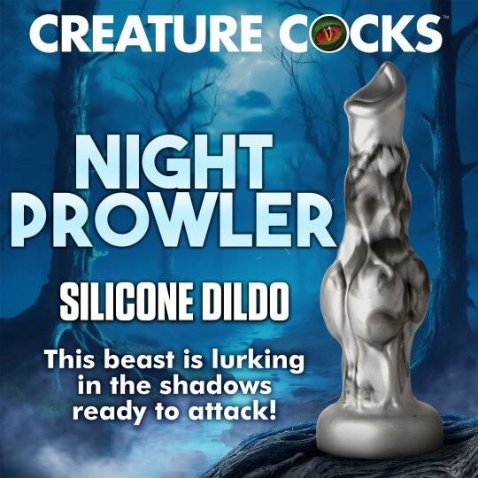 Night Prowler Silicone Dildo – Medium